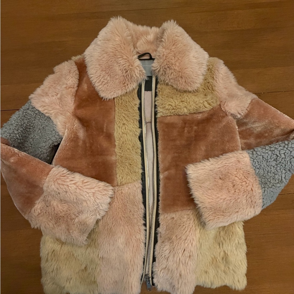 ASOS Multicolor Teddy Jacket